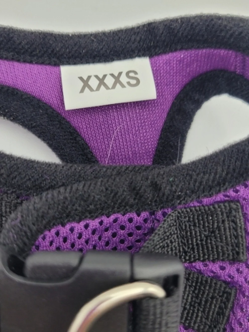Voyager Purple Dog Harness XXXS